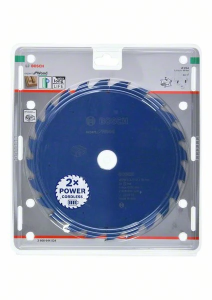 Bosch Bleu Accessoires Lame De Scie Circulaire 254 Mm Lame De Scie Circulaire En Carbure Expert En Bois Pour Scies Sans Fil 254 X 30 X T24 2608644524 3 Bosch Bleu Accessoires Lame De Scie Circulaire 254 Mm Lame De Scie Circulaire En Carbure Expert En Bois Pour Scies Sans Fil 254 X 30 X T24 2608644524