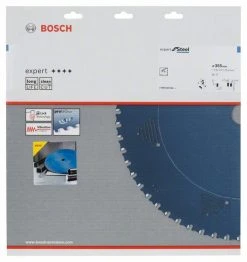 Bosch Bleu Accessoires Lame De Scie Circulaire 355 Mm Lame De Scie Circulaire En Carbure Expert Pour Acier 355 X 25.4 X 80T 2608643062