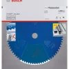 Bosch Bleu Accessoires Lame De Scie Circulaire 305 Mm Lame De Scie Circulaire En Carbure Expert Pour Acier Inoxydable 305 X 25,4 X 80T 2608644284