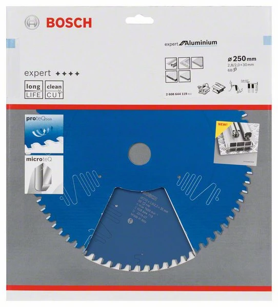 Bosch Bleu Accessoires Lame De Scie Circulaire 250 Mm Lame De Scie Circulaire En Carbure Expert Pour Aluminium 250 X 30 X 68T 2608644119 3 Bosch Bleu Accessoires Lame De Scie Circulaire 250 Mm Lame De Scie Circulaire En Carbure Expert Pour Aluminium 250 X 30 X 68T 2608644119