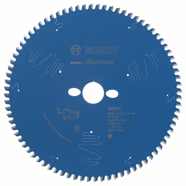Bosch Bleu Accessoires Lame De Scie Circulaire 250 Mm Lame De Scie Circulaire En Carbure Expert Pour Aluminium 250 X 30 X 80T 2608644111 4 Bosch Bleu Accessoires Lame De Scie Circulaire 250 Mm Lame De Scie Circulaire En Carbure Expert Pour Aluminium 250 X 30 X 80T 2608644111 – Image 2