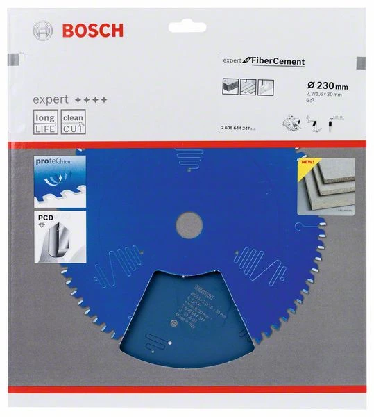 Bosch Bleu Accessoires Lame De Scie Circulaire 230 Mm Lame De Scie Circulaire En Carbure Expert Pour Fibre Ciment 230 X 30 X 6T 2608644347 3 Bosch Bleu Accessoires Lame De Scie Circulaire 230 Mm Lame De Scie Circulaire En Carbure Expert Pour Fibre Ciment 230 X 30 X 6T 2608644347