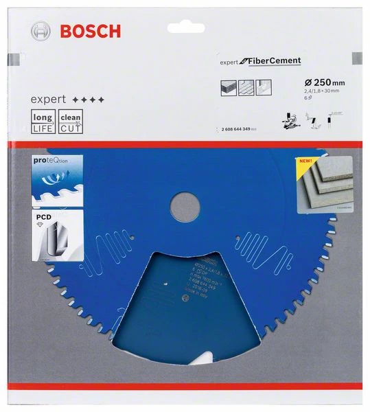 Bosch Bleu Accessoires Lame De Scie Circulaire 250 Mm Lame De Scie Circulaire En Carbure Expert Pour Fibre Ciment 250 X 30 X 6T 2608644349 3 Bosch Bleu Accessoires Lame De Scie Circulaire 250 Mm Lame De Scie Circulaire En Carbure Expert Pour Fibre Ciment 250 X 30 X 6T 2608644349