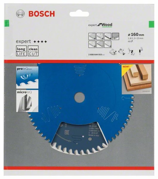 Bosch Bleu Accessoires Lame De Scie Circulaire 160 Mm Lame De Scie Circulaire En Carbure Expert Pour Le Bois 160 X 20 X 48T 2608644015 3 Bosch Bleu Accessoires Lame De Scie Circulaire 160 Mm Lame De Scie Circulaire En Carbure Expert Pour Le Bois 160 X 20 X 48T 2608644015