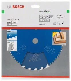Bosch Bleu Accessoires Lame De Scie Circulaire 190 Mm Lame De Scie Circulaire En Carbure Expert Pour Le Bois 190 X 24T 2608644086