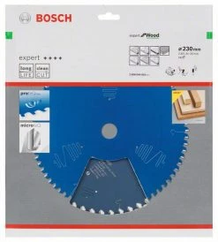 Bosch Bleu Accessoires Lame De Scie Circulaire 230 Mm Lame De Scie Circulaire En Carbure Expert Pour Le Bois 230 X 30 X 48T 2608644063