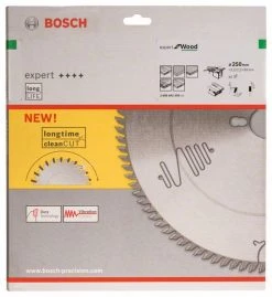 Bosch Bleu Accessoires Lame De Scie Circulaire 250 Mm Lame De Scie Circulaire En Carbure Expert Pour Le Bois 250 X 30 X 40T 2608642505