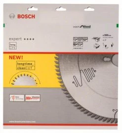 Bosch Bleu Accessoires Lame De Scie Circulaire 300 Mm Lame De Scie Circulaire En Carbure Expert Pour Le Bois 300 X 30 X 26T 2608642503