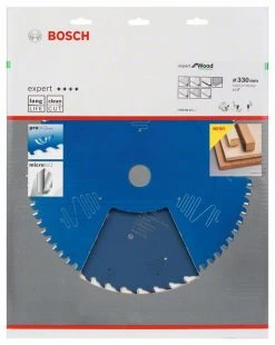 Bosch Bleu Accessoires Lame De Scie Circulaire 330 Mm Lame De Scie Circulaire En Carbure Expert Pour Le Bois 330 X 30 X 40T 2608644071