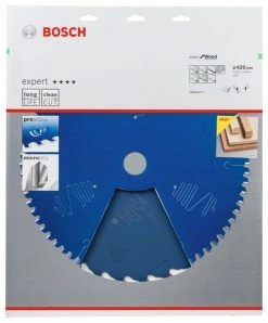 Bosch Bleu Accessoires Lame De Scie Circulaire 420 Mm Lame De Scie Circulaire En Carbure Expert Pour Le Bois 420 X 30 X 28T 2608644077