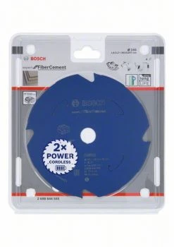 Bosch Bleu Accessoires Lame De Scie Circulaire 165 Mm Lame De Scie Circulaire En Carbure Fibre Cement Expert Pour Scies Sans Fil 165 X 20 X T4 2608644555