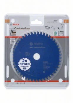 Bosch Bleu Accessoires Lame De Scie Circulaire 160 Mm Lame De Scie Circulaire En Carbure Laminated Panel Expert Pour Scies Sans Fil 160 X 20 X 48T 2608644548