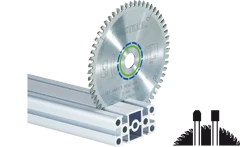 Festool Accessoires Lame De Scie Circulaire 260 Mm Lame De Scie Circulaire HW 260x2,4x30 TF68 ALUMINIUM/PLASTICS 494607