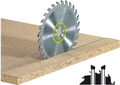 Festool Accessoires Lame De Scie Circulaire 260 Mm Lame De Scie Circulaire HW 260x2,5x30 W60 WOOD UNIVERSAL 494604