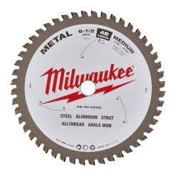Milwaukee Accessoires Lame De Scie Circulaire 165 Mm Lame De Scie Circulaire Pour Métal CSB P M 165x5/8x1.6x48