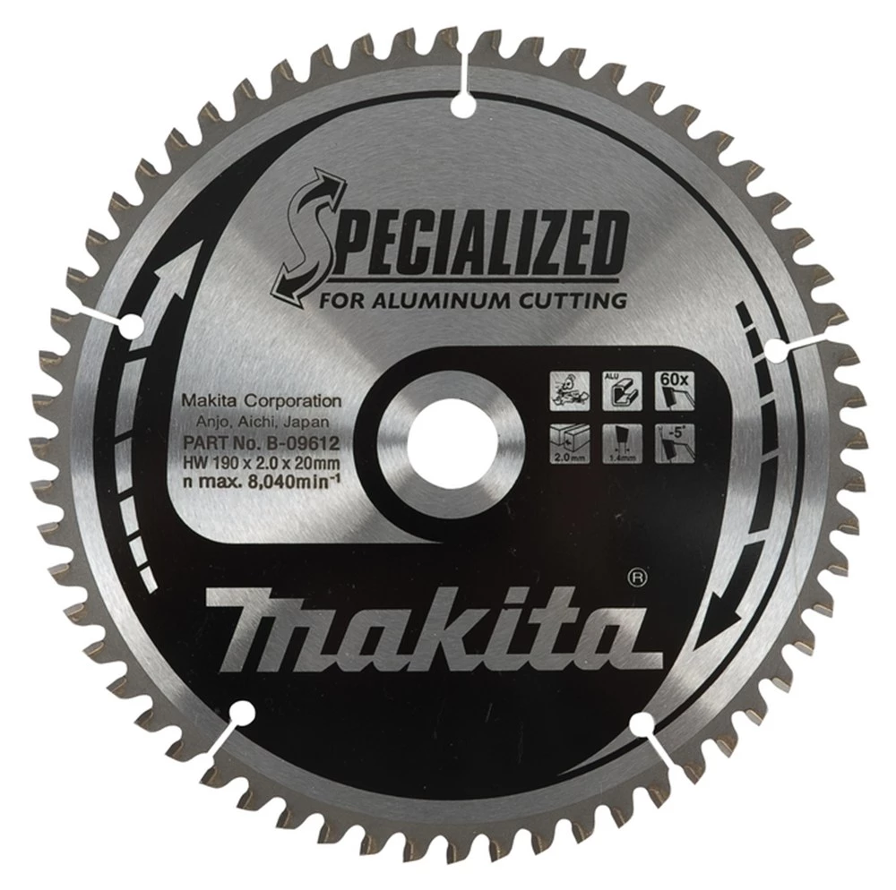 Makita Accessoires Lame De Scie Circulaire 235 Mm Lame De Scie HM Spec. Aluminium 235 X 30 X 80T 3 Makita Accessoires Lame De Scie Circulaire 235 Mm Lame De Scie HM Spec. Aluminium 235 X 30 X 80T