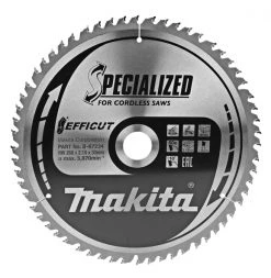 Makita Accessoires Lame De Scie Circulaire 260 Mm Lame De Scie HM Spec. Bois 260 X 30 X 80T