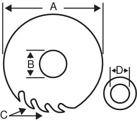 Bahco Lame De Scie Circulaire 150 Mm Lames De Scies Circulaires à Bois Pour Scies Portatives Et Scies De Table 8501-5 4 Bahco Lame De Scie Circulaire 150 Mm Lames De Scies Circulaires à Bois Pour Scies Portatives Et Scies De Table 8501-5 – Image 2