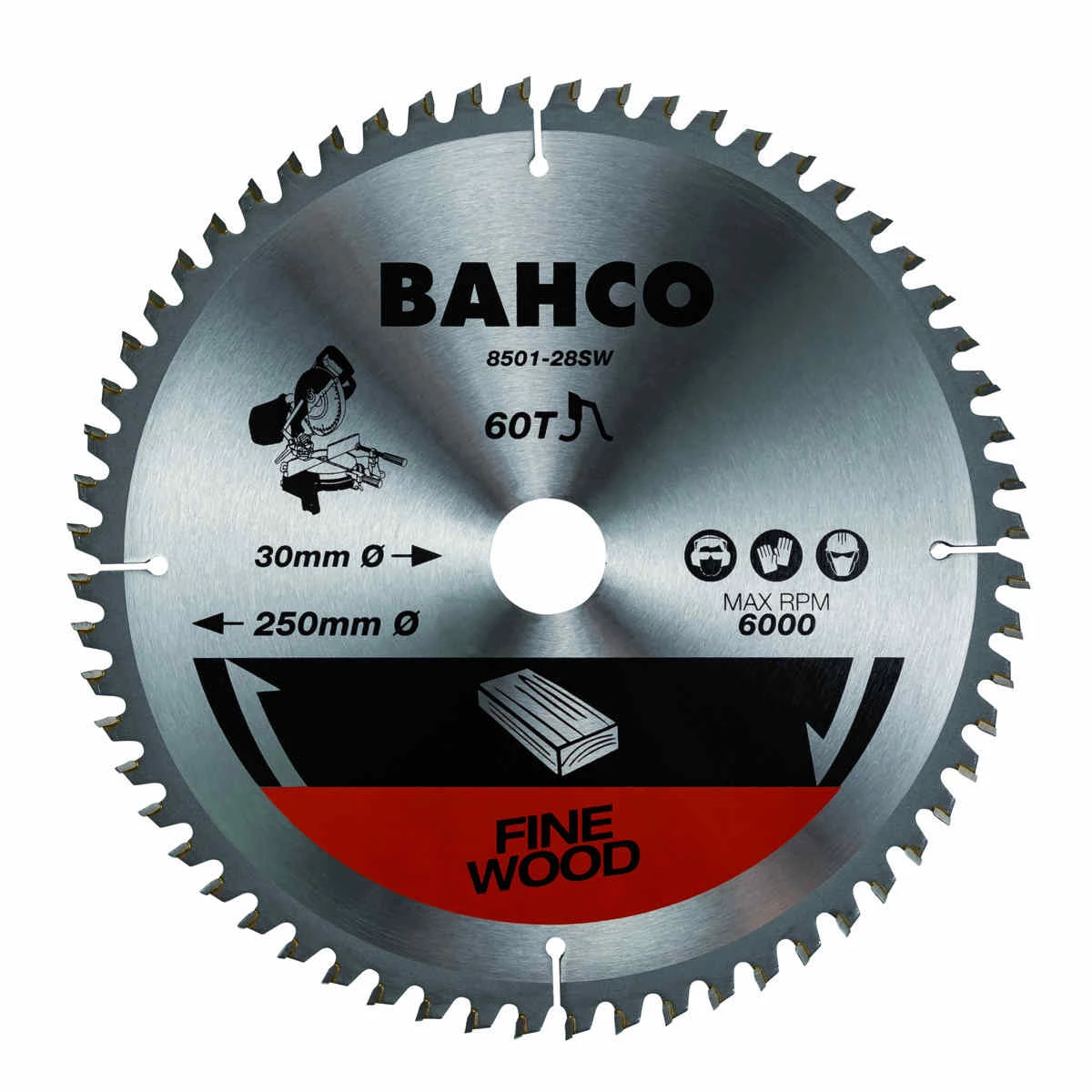 Bahco Lame De Scie Circulaire 300 Mm Scies Circulaires Pour Le Bois Dans La Scie à Onglets 8501-30SW 3 Bahco Lame De Scie Circulaire 300 Mm Scies Circulaires Pour Le Bois Dans La Scie à Onglets 8501-30SW